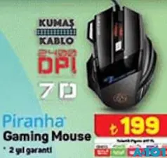 PİRANHA GAMİNG/OYUNCU MOUSE